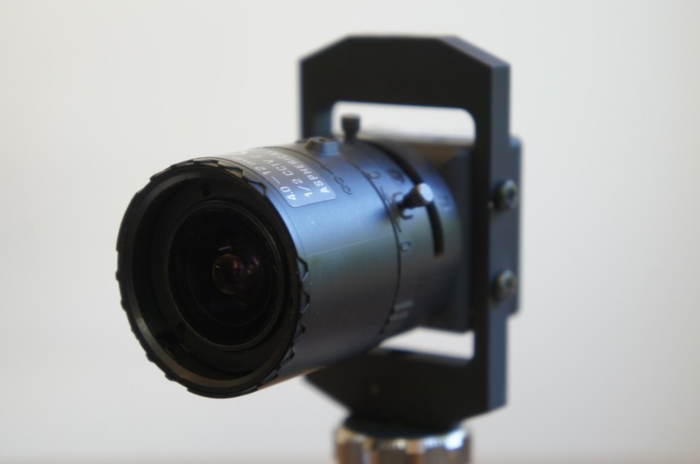 USB Machine Vision Camera: VRMagic Image Sensor + Tamron 12VM412ASIR Zoom Lens
