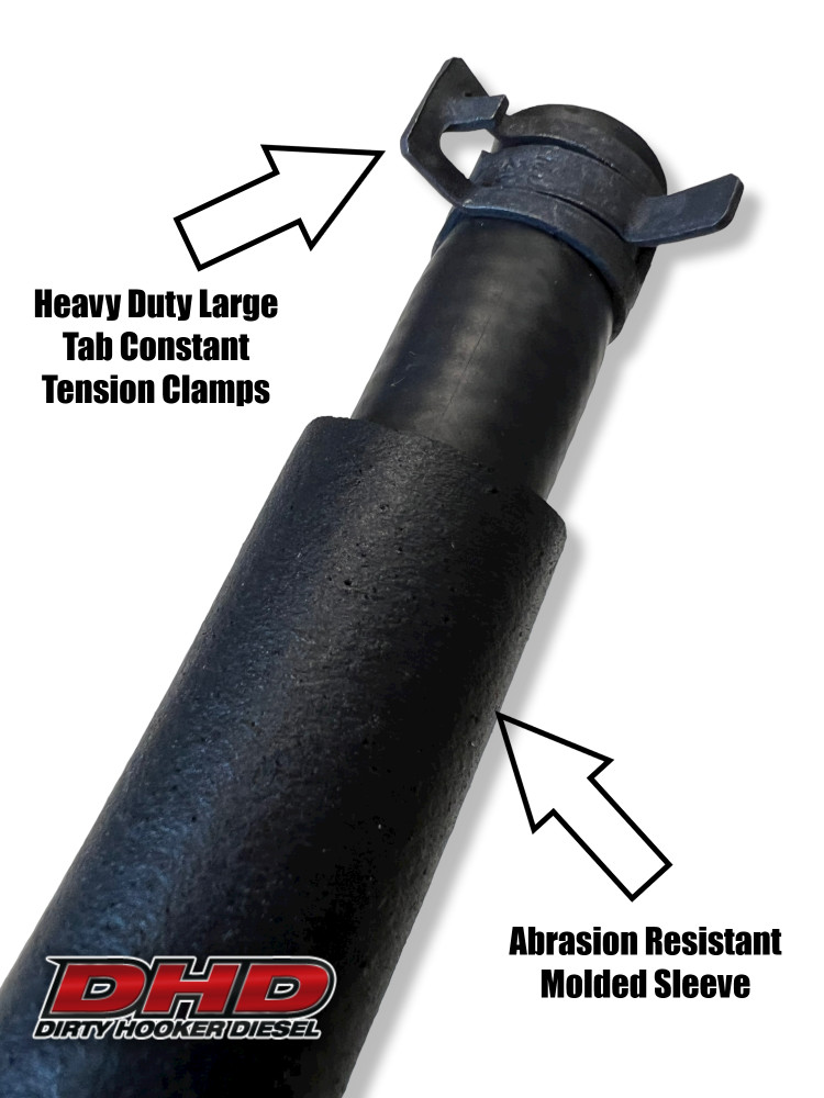 DHD 700-015AFT DELUXE LLY DURAMAX RUBBER FUEL HOSE KIT 2004.5-2005 6.6L