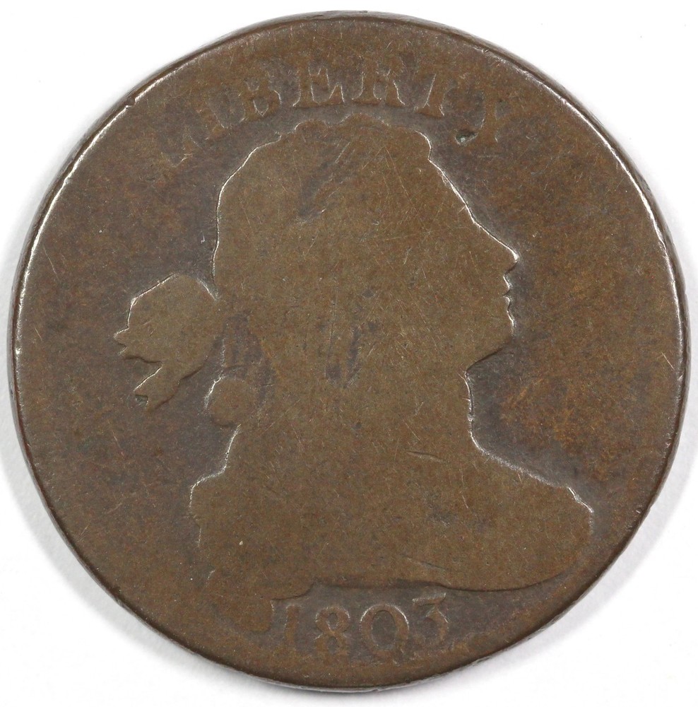 1803 1c S-260 Draped Bust Large Cent