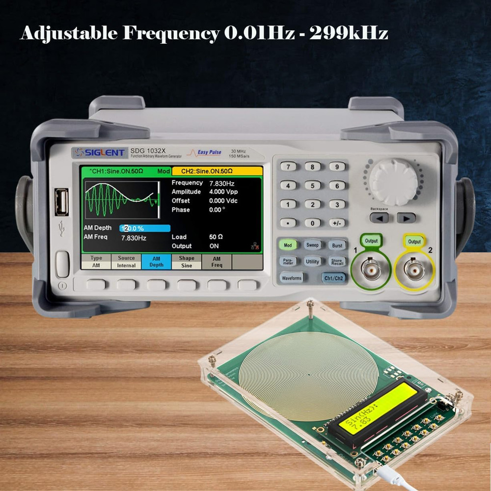 Adjustable Frequency Generator for Healing 7.83Hz Schumann Resonance Generator,