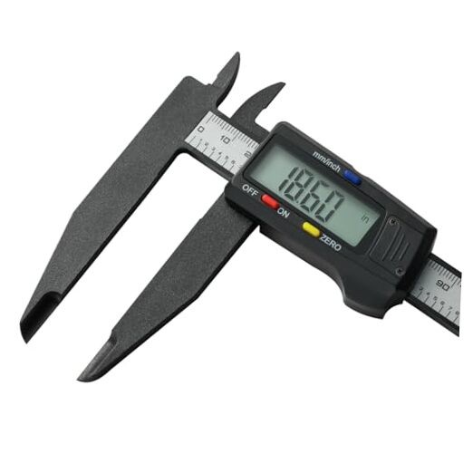 Digital Caliper 0-8" Measuring Tool, Micrometer Caliper with Auto 8" Plastic
