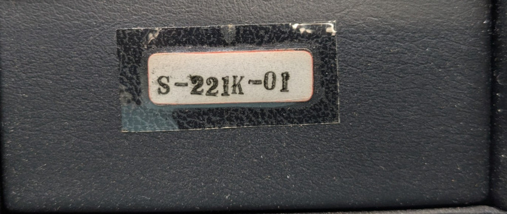 Anritsu Thermocouple Probe - Surface Temperature Sensor Model S-221K-01