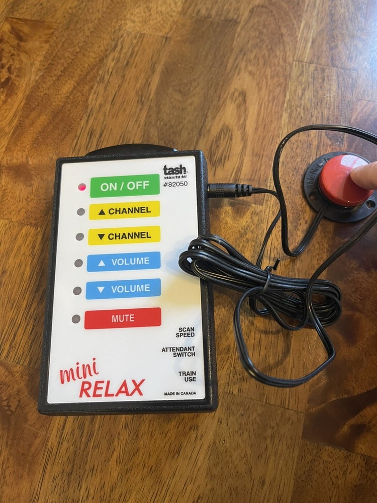 Ablenet Tash Mini Relax IR Remote 82050 With Spec Switch
