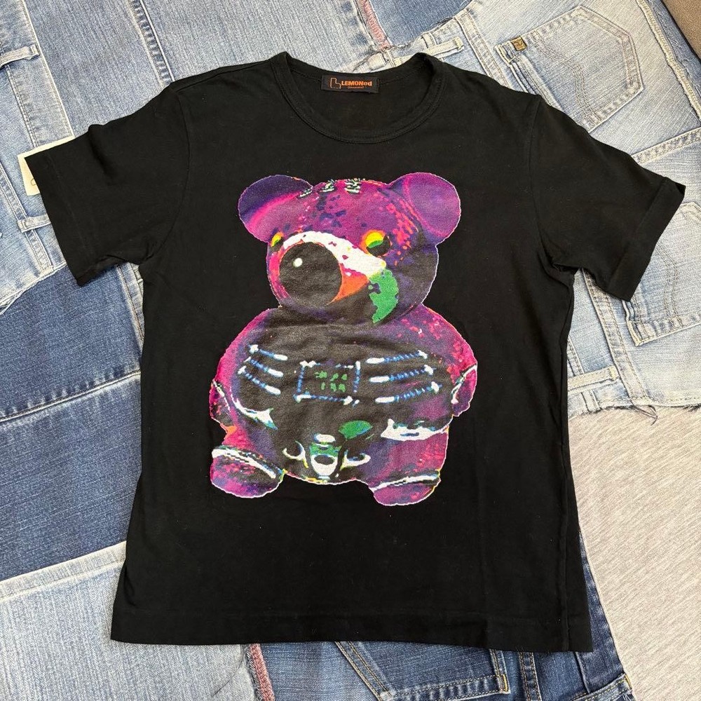 hide☆lemonade Psycho Bear Tshirt