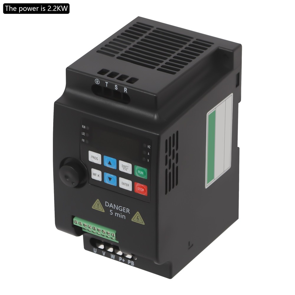 2.2KW 3HP VFD Variable Frequency Drive Inverter Converter Single to 3 Phase