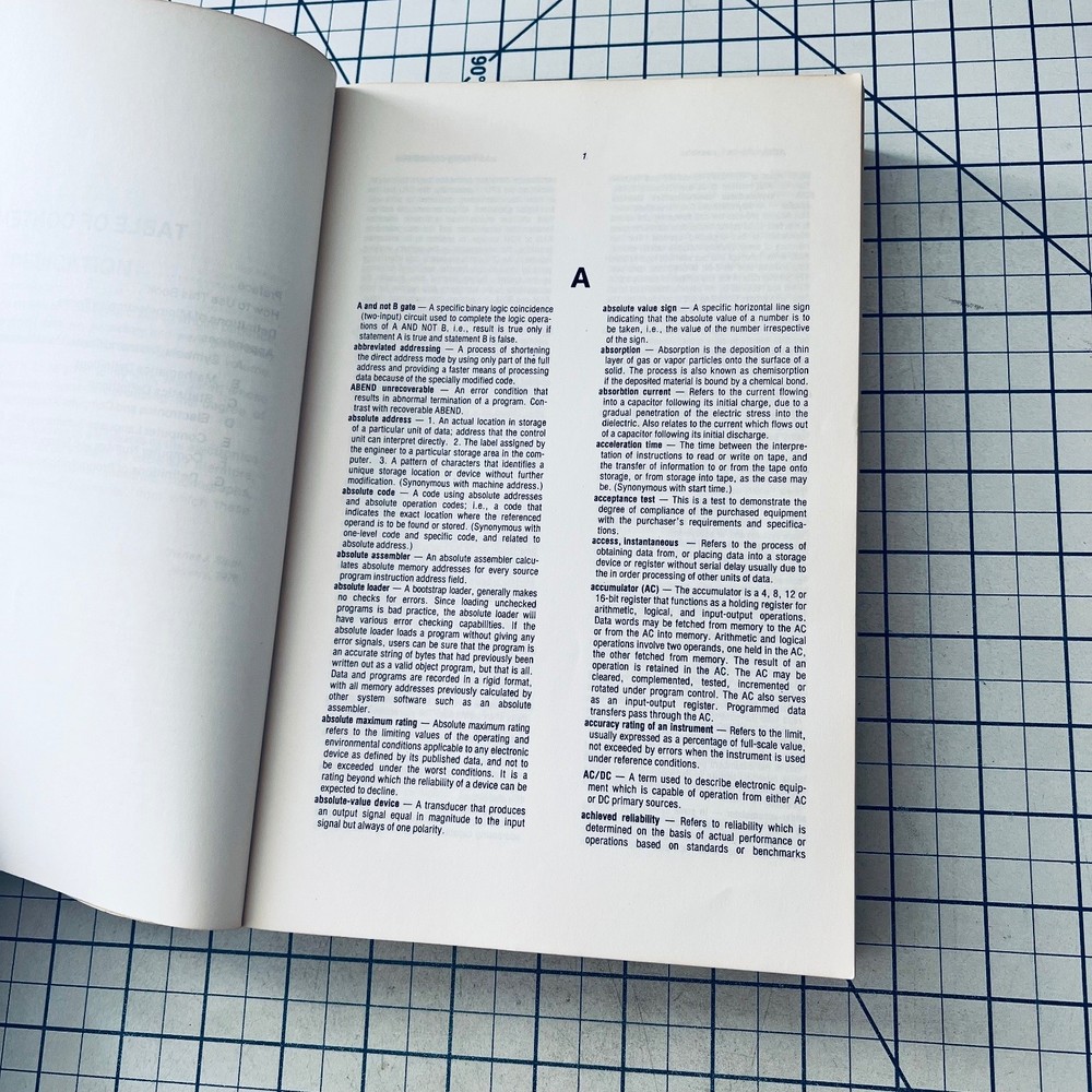 Microcomputer Dictionary and Guide 1976 Charles Sippl Vintage Computing Book