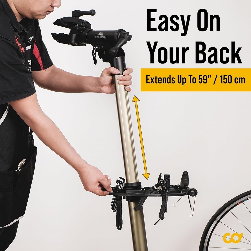 Strong Bike Maintenance Stand - Quick Release Design