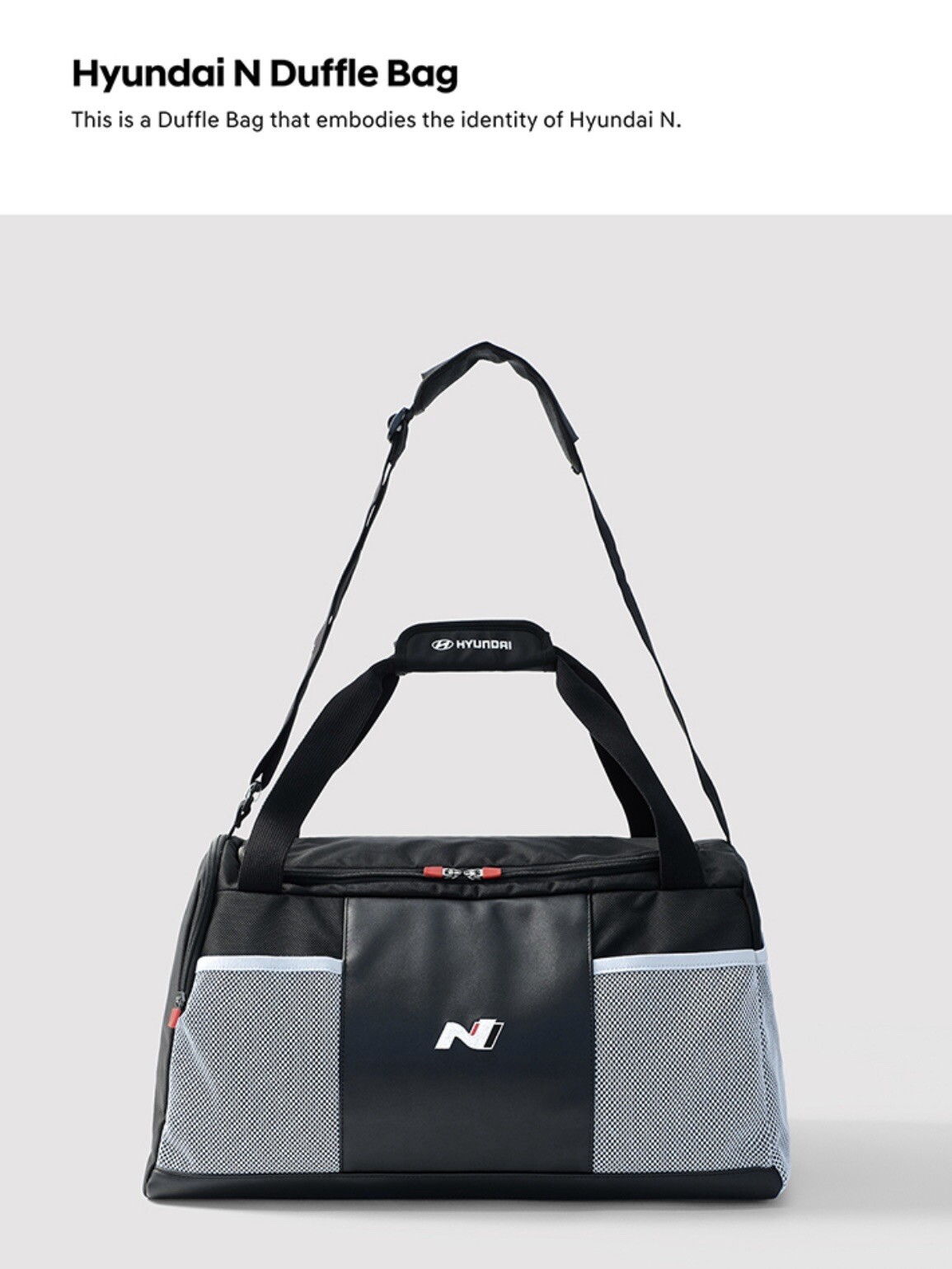 [N COLLECTION] Hyundai N Duffle Bag N Performance
