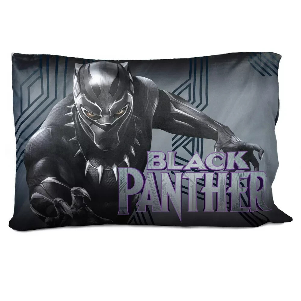 4 pc Marvel Studio Legacy Black Panther Twin Comforter & Sheet Set NIP