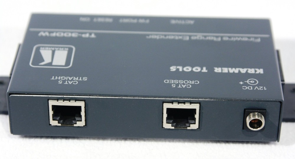 Kramer Tools FireWire Range Extender TP-300FW +Mounting Brackets*NO Power Supply
