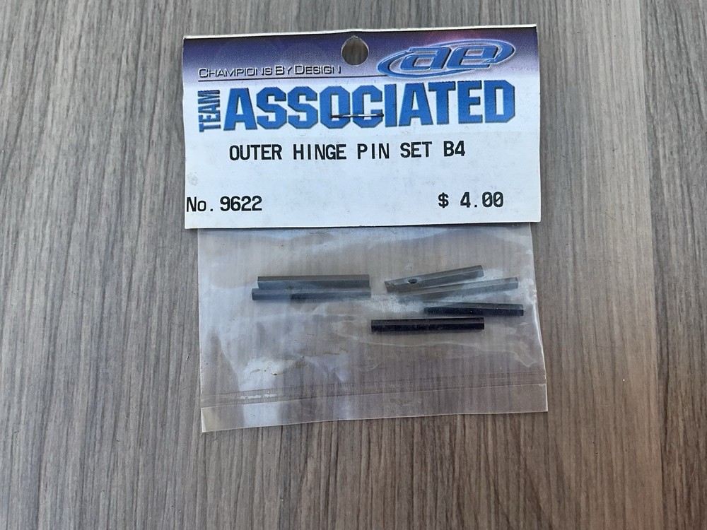 TEAM ASSOCIATED 9622 Outer Hinge Pin Set for: RC10 / B4 / T4