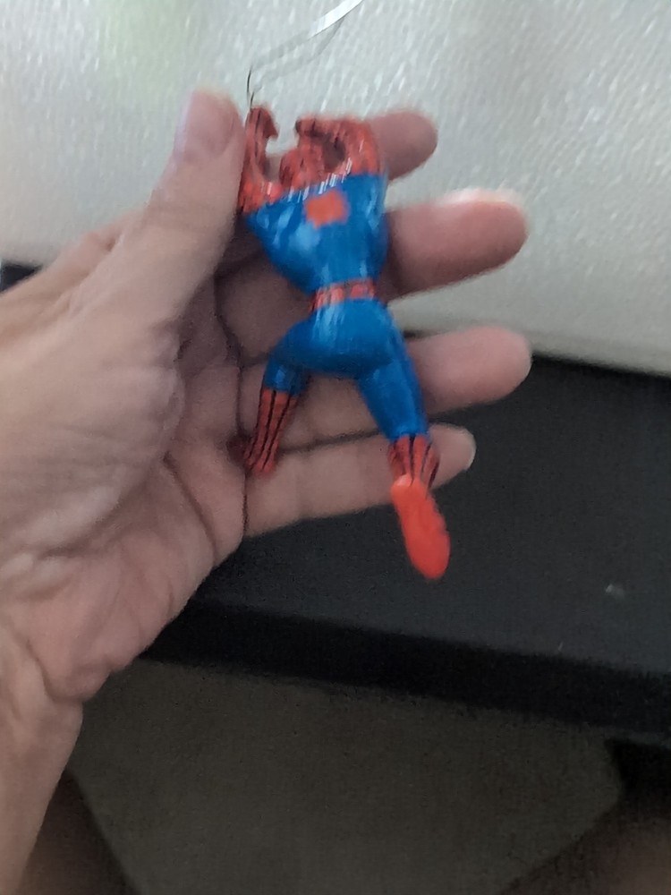 Vintage Christmas Tree Ornament Marvel Spiderman
