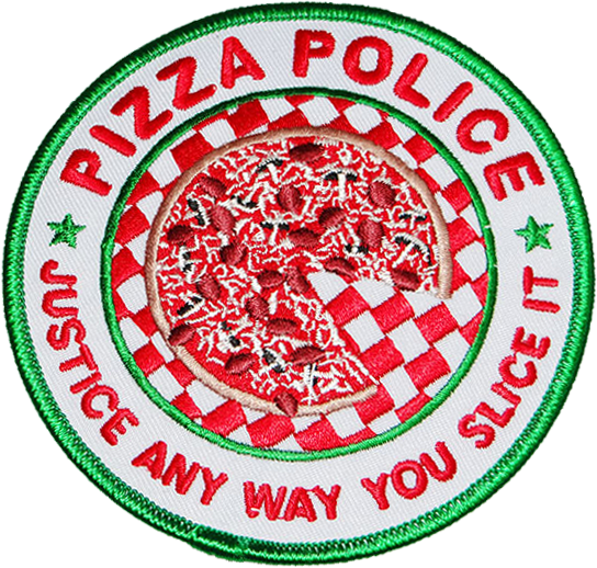 PIZZA POLICE PATCH