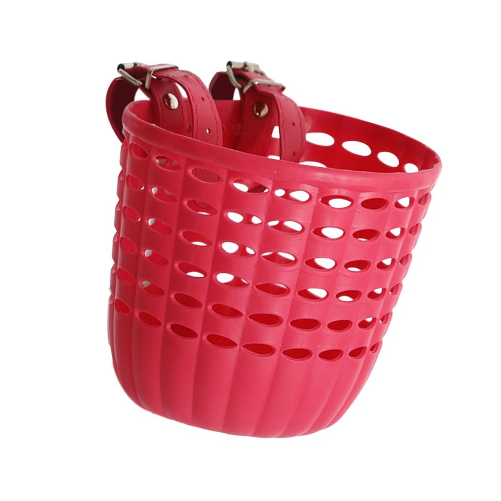 Bicycle Basket Luggage Storage Red