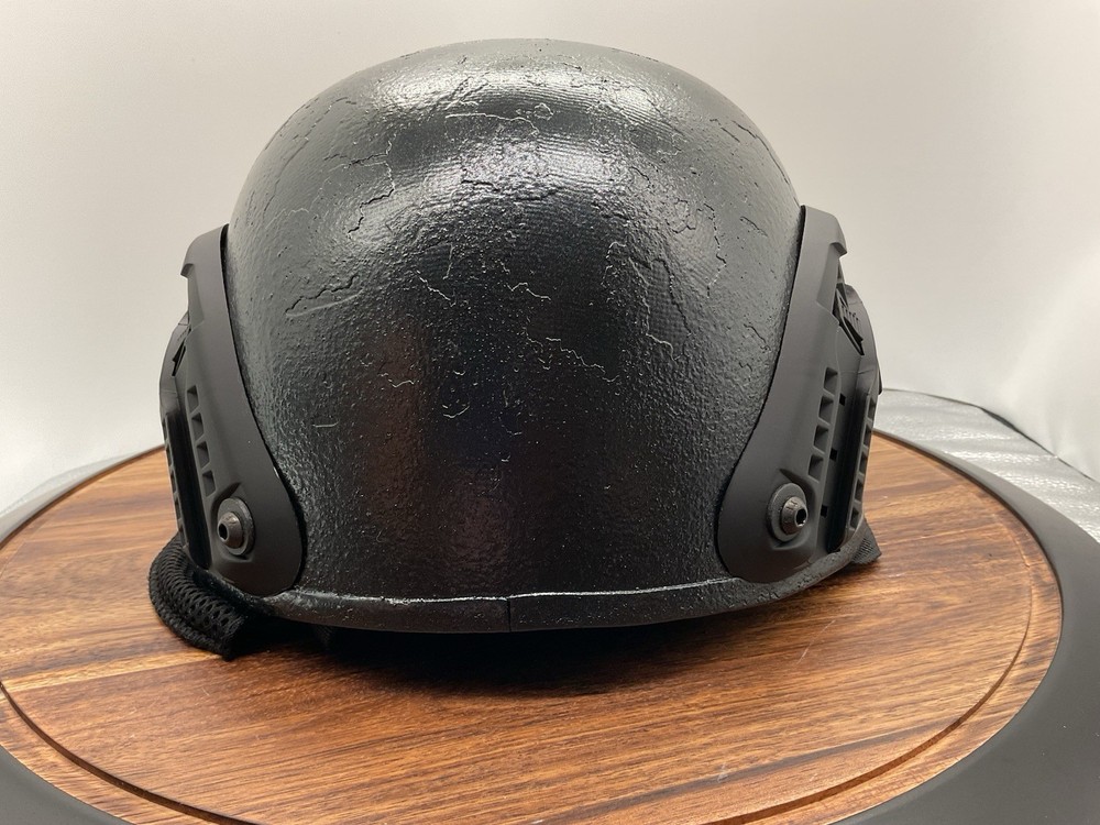 Military Ballistic Helmet 3A Customized, Rebuilt, Size Large/Medium American