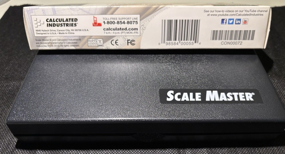Calculated Industries Scale Master Pro 6025 Digital Plan Measure New