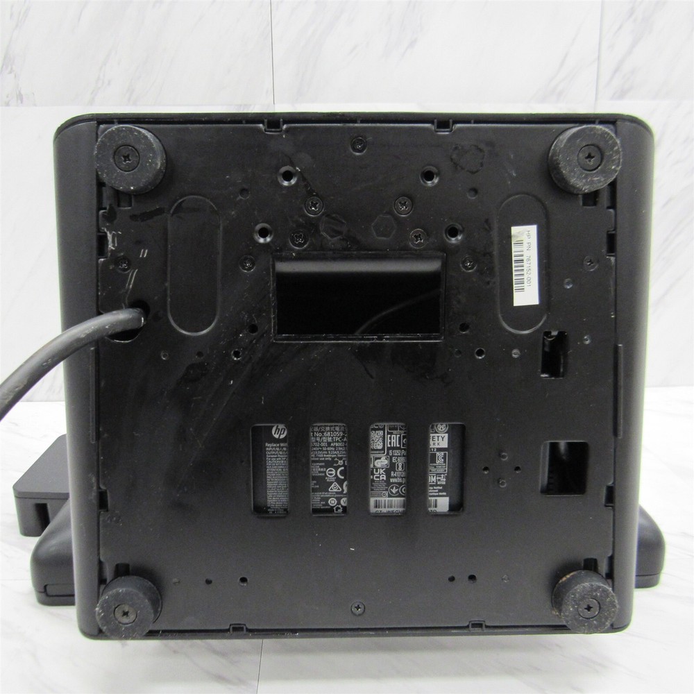 HP RP2 Retail System 2030 POS Touchscreen AIO Computer w/ Adapter Stand & MSR