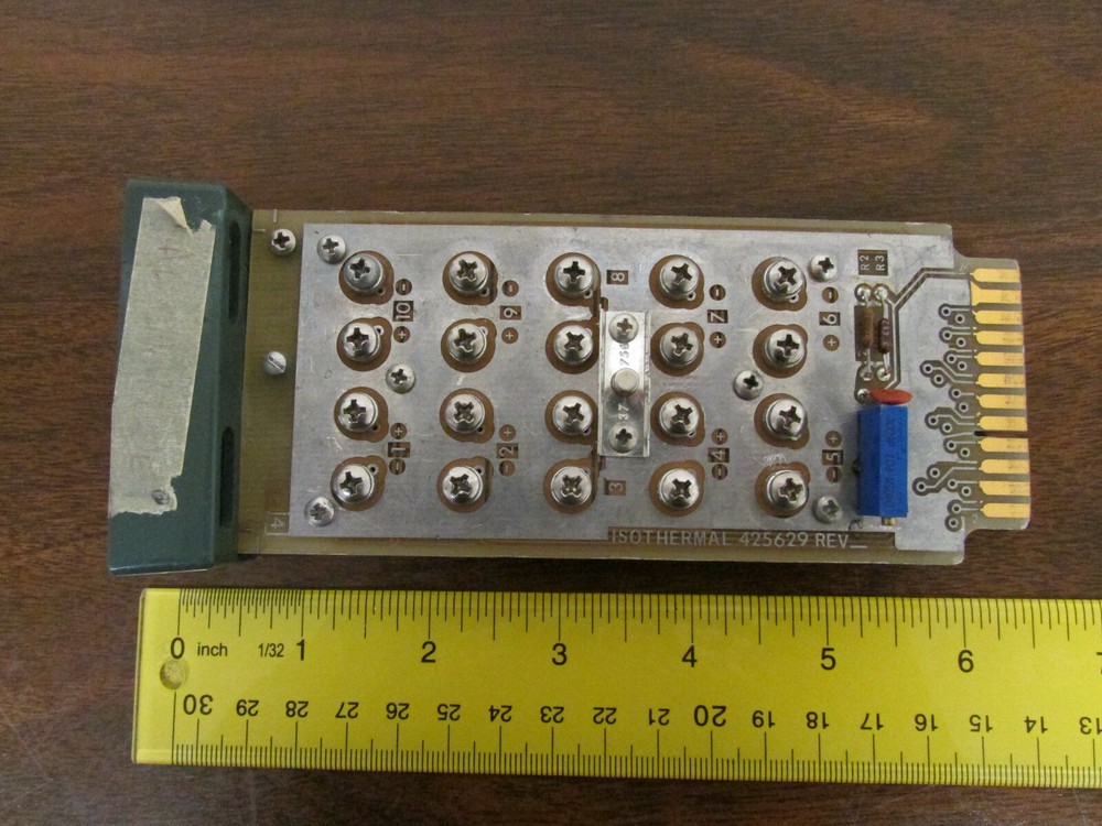 Fluke Isothermal Input Block No 425629 Rev. C Marked with A