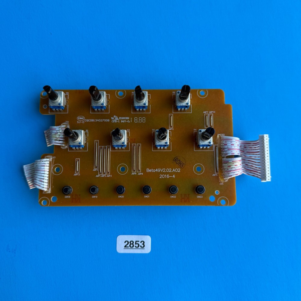 Nektar Impact LX49+ MIDI Controller Keyboard Part: Encoder Pot Knob Control PCB