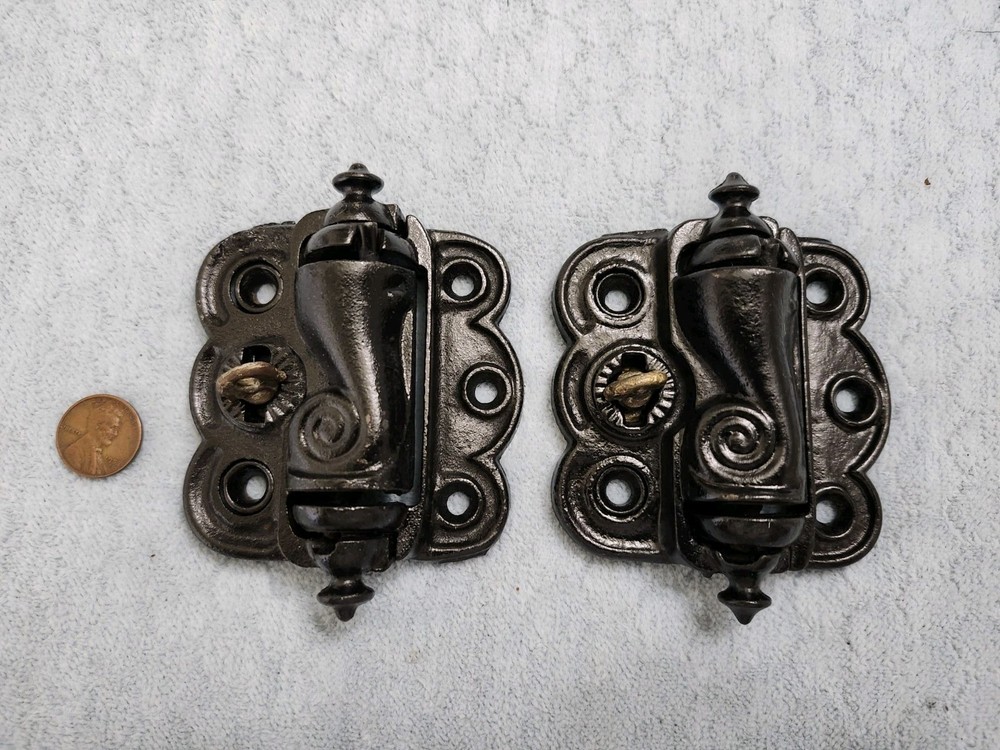 3" x 3" Wide Screen Door Spring Loaded Hinges