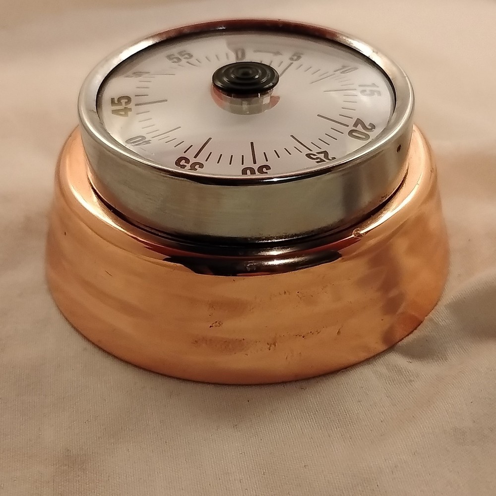OGGI Mechanical Kitchen Timer Copper