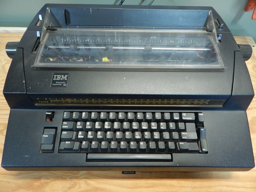 IBM Electronic Typewriter 50 PARTS ONLY