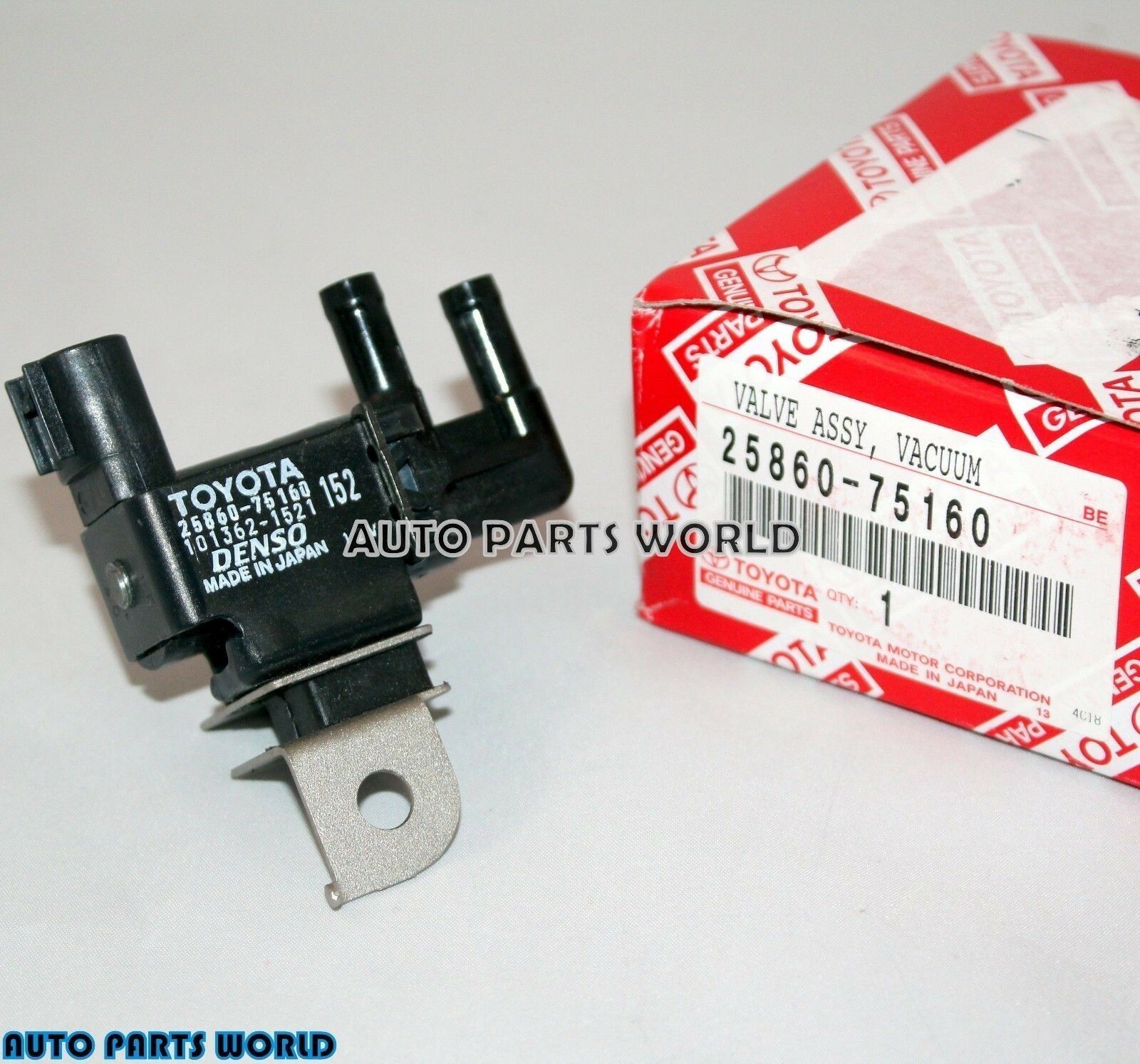 NEW GENUINE OEM TOYOTA 4RUNNER TACOMA VAPOR CANISTER PURGE SOLENOID 25860-75160