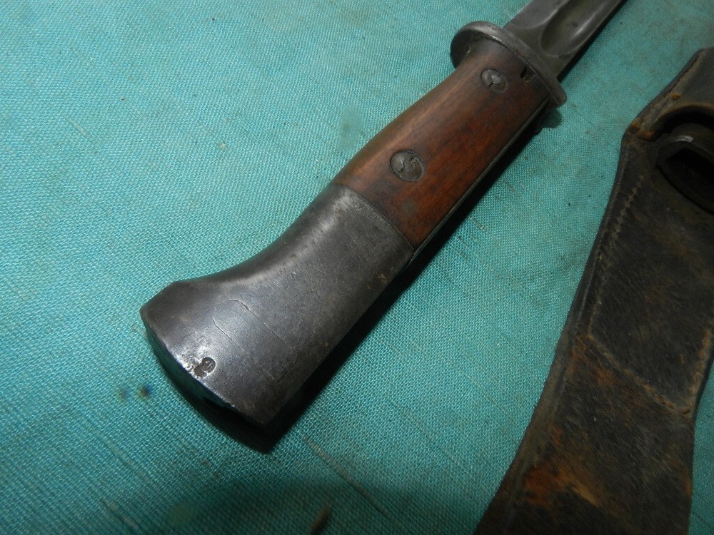 Mauser 98k Denmark bayonet, with scabbard