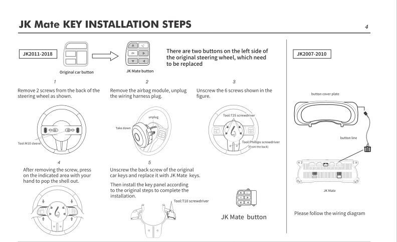 hizpo JK Mate Button Module for JPWRG01.