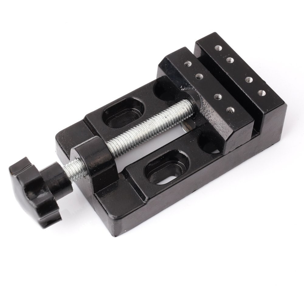 Mini Flat Clamp Table Jaw Bench Clamp Mini Drill Press Vice Opening Parallel ...