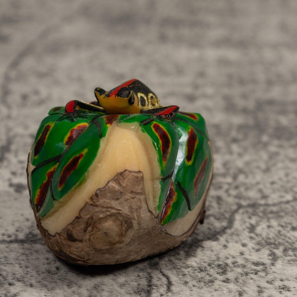 Poison Dart Frog Tagua Carving
