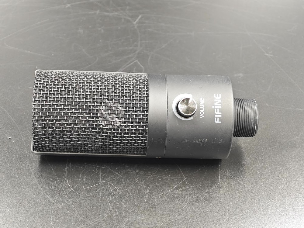 Fifine Microphone Black Used Working