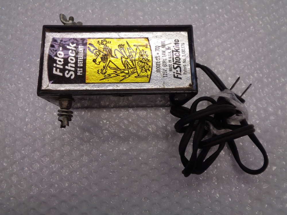 FIDO-SHOCK Z-291474 PET DETERRENT CONTROLLER UNMP