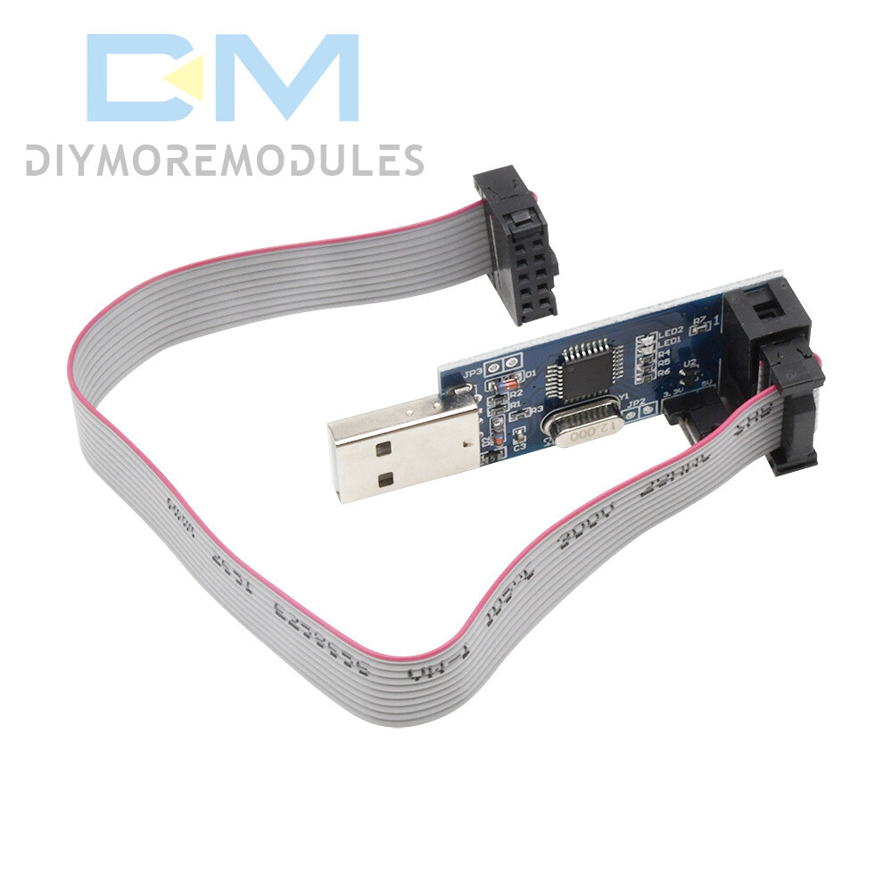 ATMEGA16 Minimum AVR System Board ATmega32 + USB ISP USBASP Programmer Cable