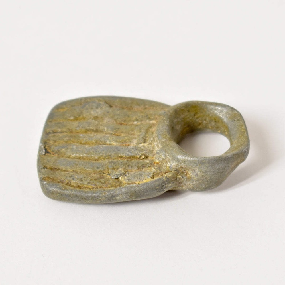 Metal Ring Silver Pendant Ethiopia