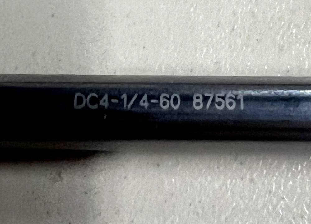 Countersinks 1/4" Double End Countersink DC4-1/4-60 Carbide DE Countersink 87561