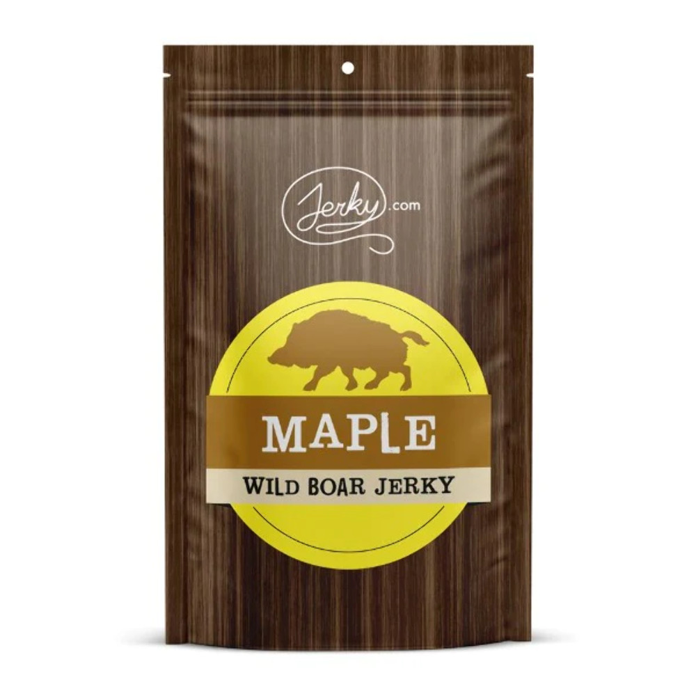 All-Natural Wild Boar Jerky - Maple