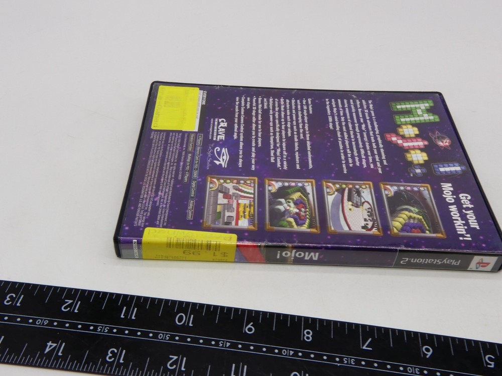 Authentic Mojo! Playstation 2 PS2 Case & Manual No Game