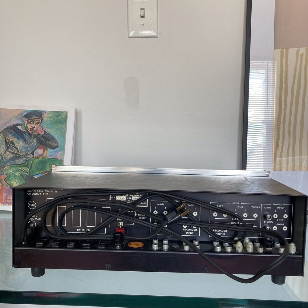 VTG Crown IC150 Solid State Integrated Circuit Stereo Console Preamplifier W/BOX