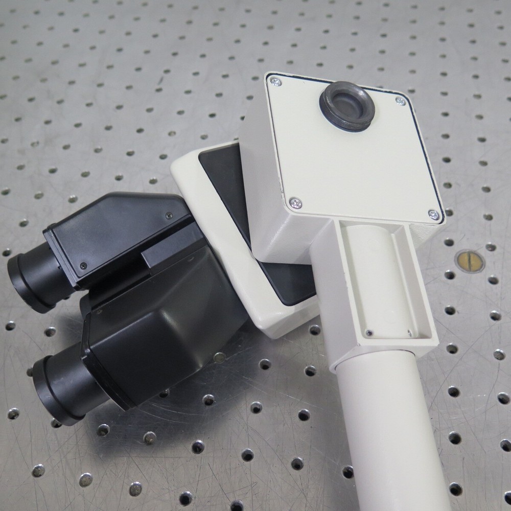 R195883 Nikon Microscope Head 013633 w/ Side Arm