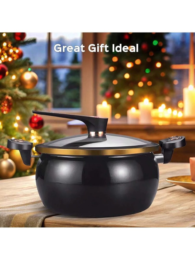 Micro Pressure Cooke Non-Stick Pot 8L 8.45Qt Multi-Function Cooking Open