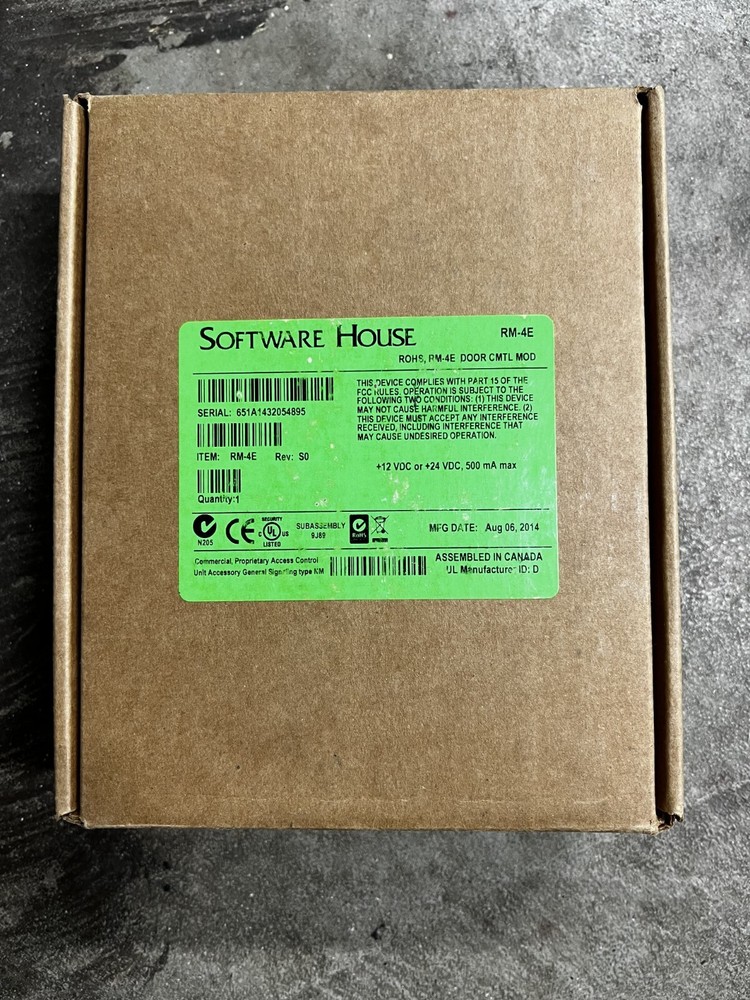 TYCO Software House RM-4E Door Controller Module Board for iSTAR Edge, and Ultra