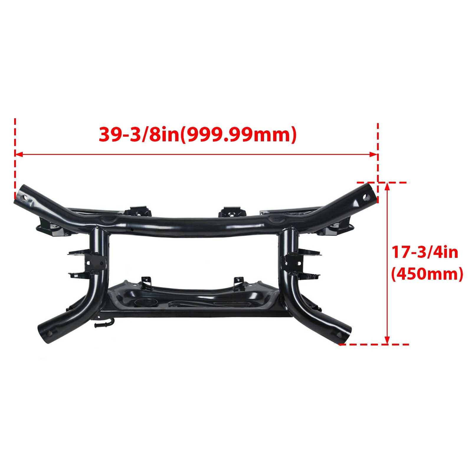 Rear Crossmember Subframe Cradle For 07-17 Jeep Compass Patriot Caliber 4WD AWD