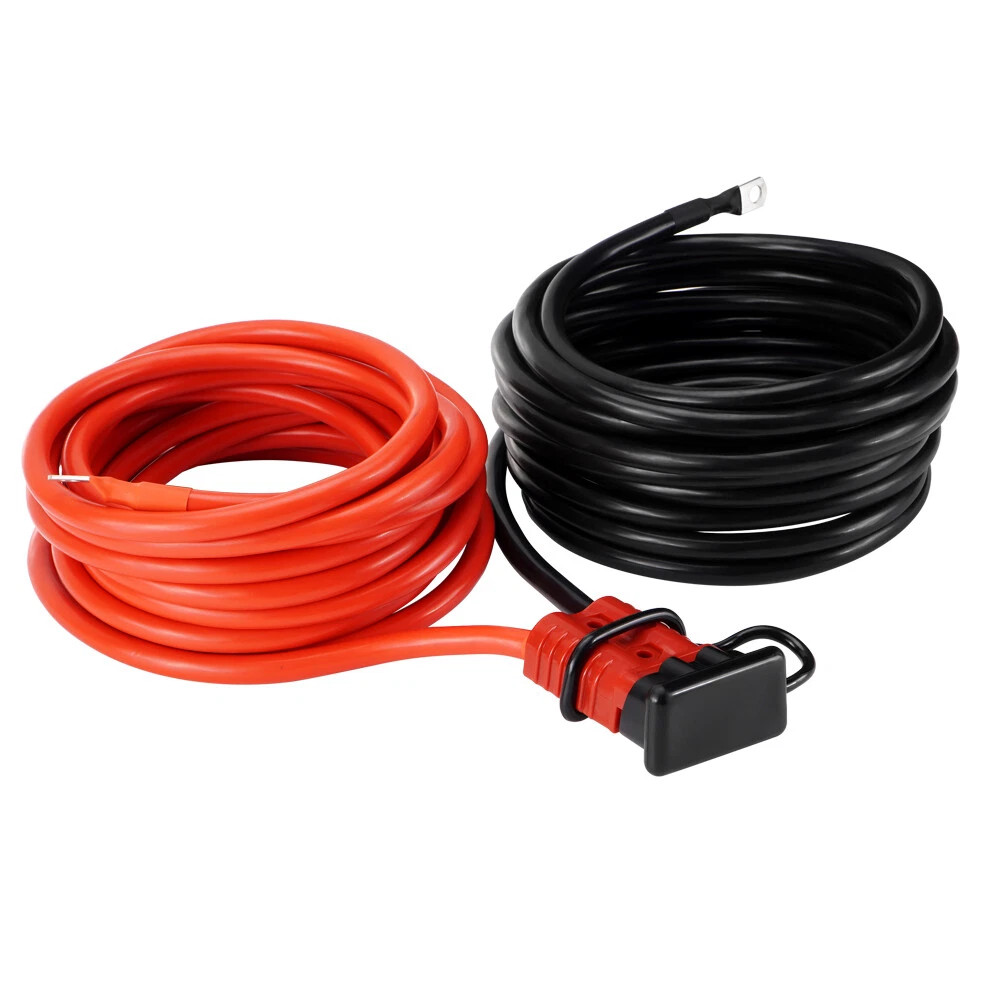 Heavy Duty 24 FT Quick ,Disconnect Winch Power Cable 2 Gauge 2 AWG Copper Wiring