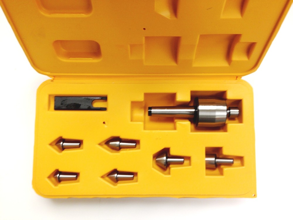 9 PIECE MT3 MULTI-SHAPE INTERCHANGEABLE TIP LIVE CENTER SET (3900-5021)