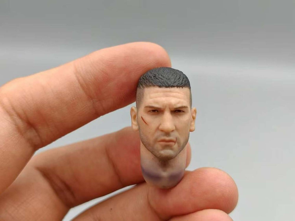 MEZCO 1/12 Scale Punishman Frank Head Scultp Model B