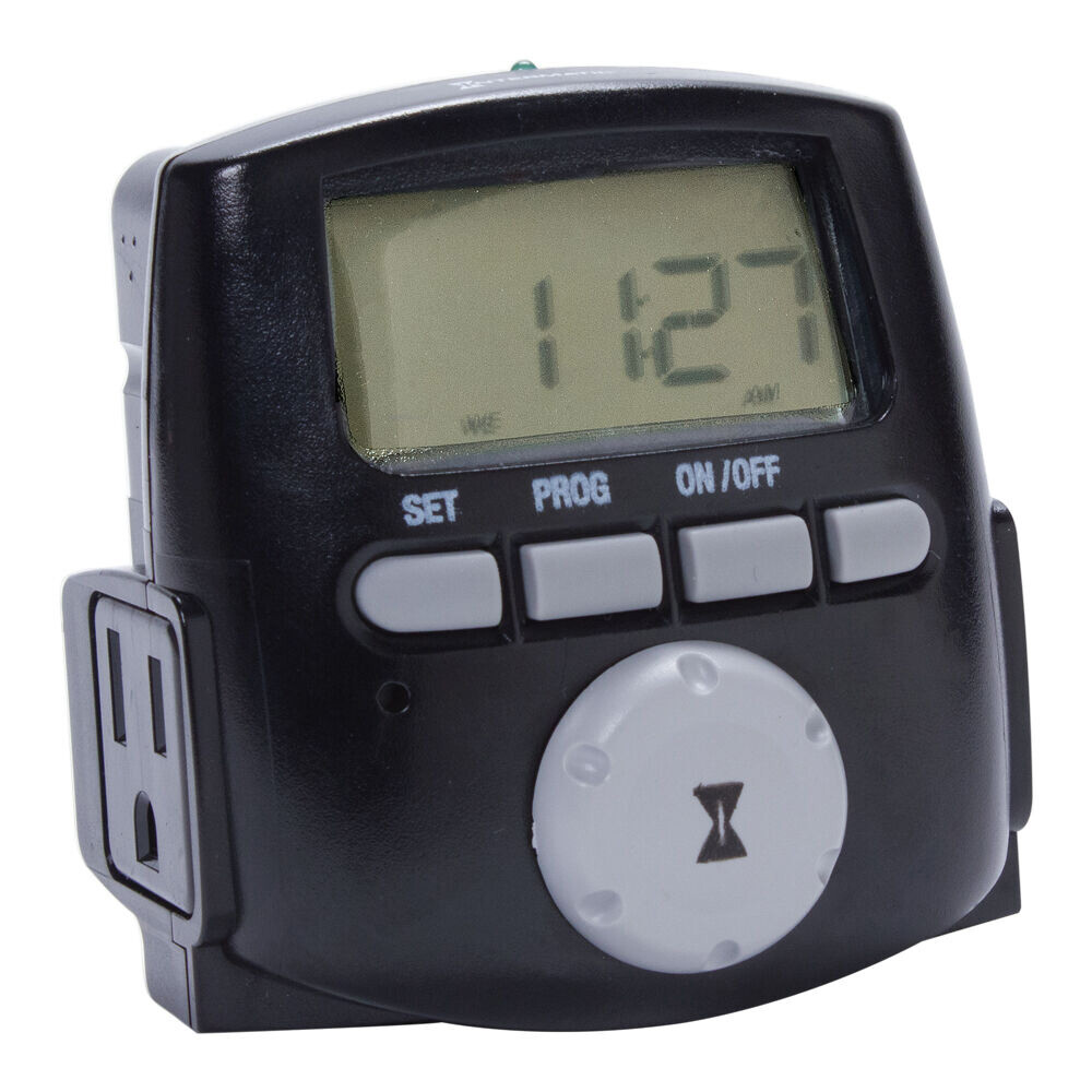 Intermatic (DT200LT) Digital Landscape Timer. 1 On/Off Time, Works w/ Low Volt
