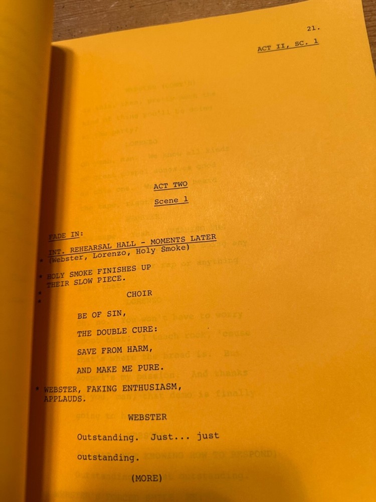 WEBSTER ORIGINAL TV SHOW SCRIPT EPISODE THE GOSPAL TRUTH