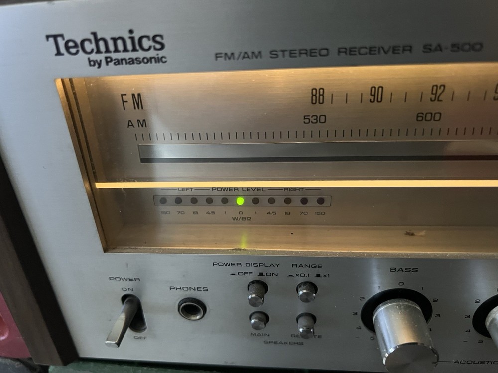 Technics receiver SA-500