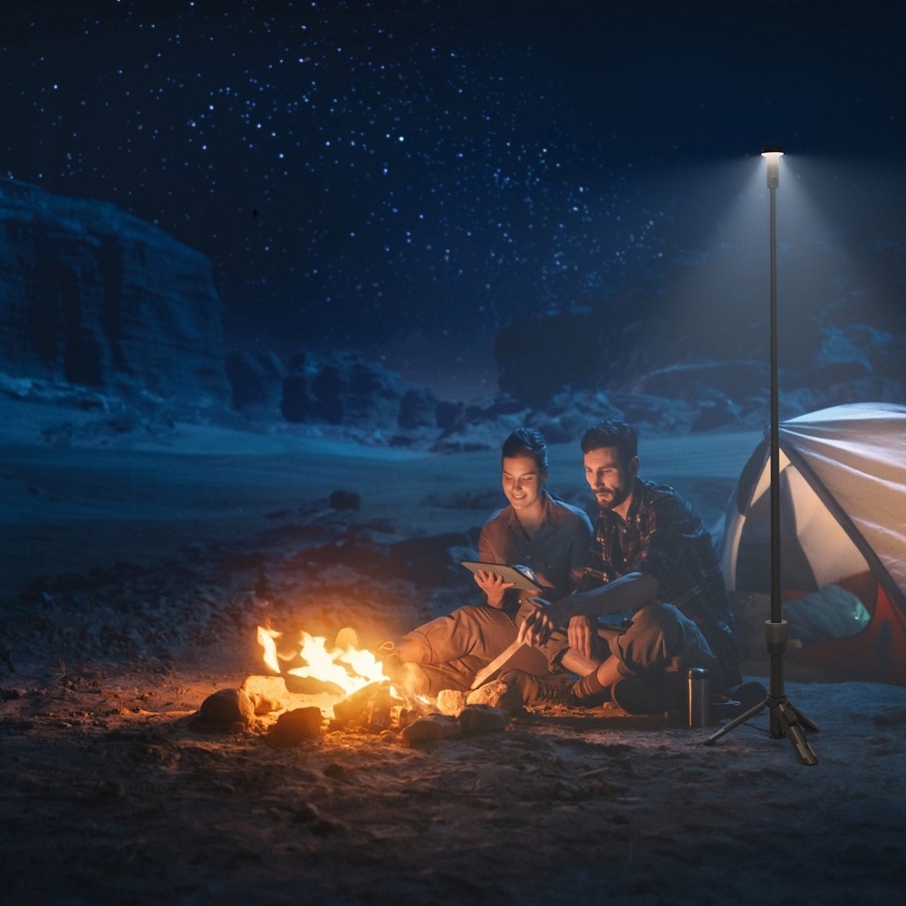 Infinity X1 2000 Lumen Telescopic Camp Light - Telescoping Tripod Camp Light